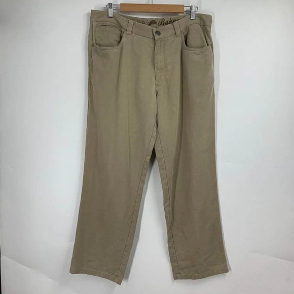 Tommy‎ Bahama Men's Classic 5 Pocket Tencel Flat Front Straight Pants Size 35x28 - Picture 1 of 12